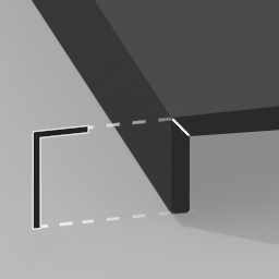 CHANT DOUBLAGE COUPE 45 DEGRES
